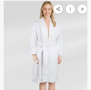 Croft And Barrow Fleece White Robe